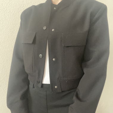 Stradivarius Black Short Jacket