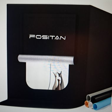 Portable luminous FOSITAN photo studio – LED 