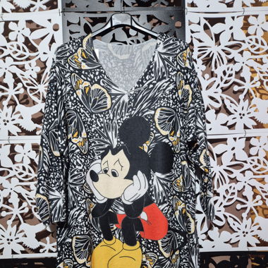 Longpulli mit Mickymotiv