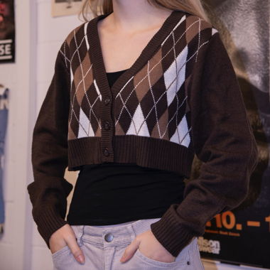 Cardigan cropped