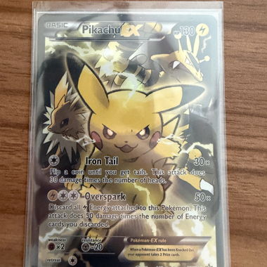 Pikachu EX Promo XY124