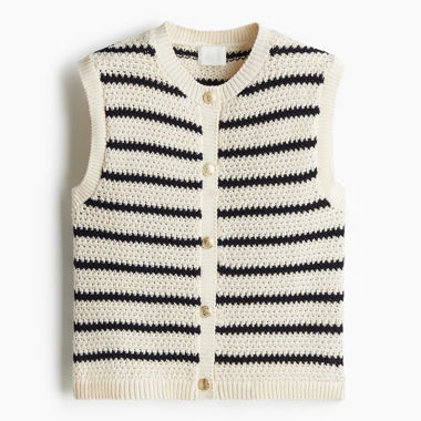Gilet tricoté