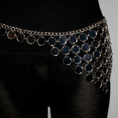Cintura a catena alla moda