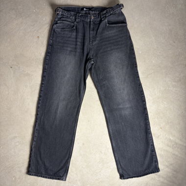 Jeans ampi grigio-nero VICINITY