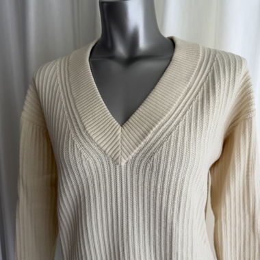 Maglione in maglia crema GANT