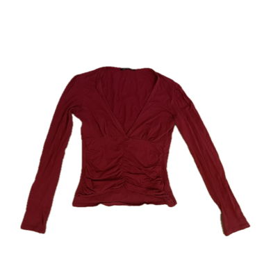Fornarina-Rot tailliertes Top