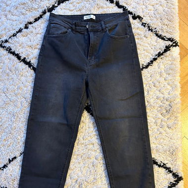 Jeans Straight gris foncé