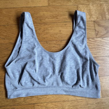 Bralette bustier grigia M&S, taglia M