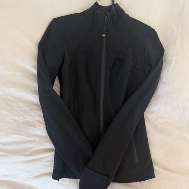 Lululemon black define jacket long