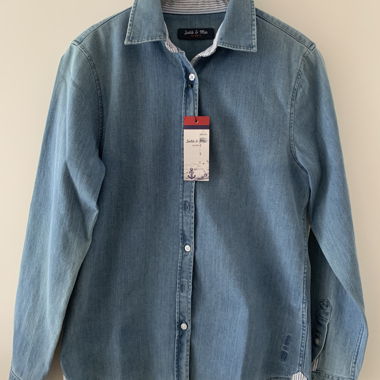 Sable & Mer Denim Shirt - S - New
