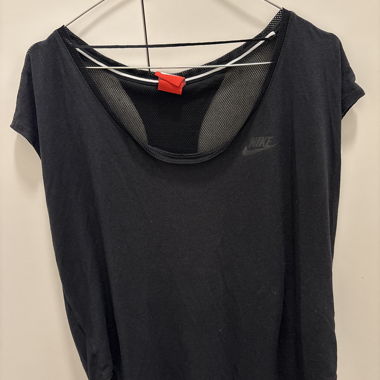 Nike Black Mesh Top
