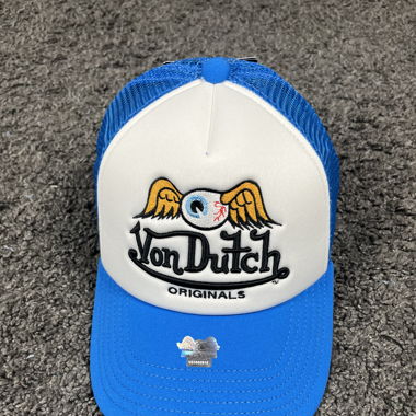 Von Dutch Trucker Baker Cap Blue/White