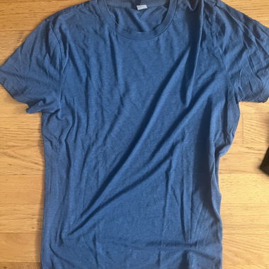 T shirt bleu 