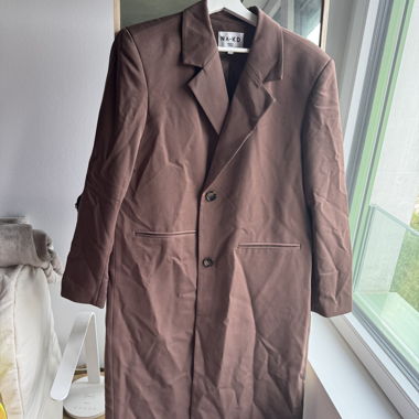Cappotto Blazer Marrone NA-KD