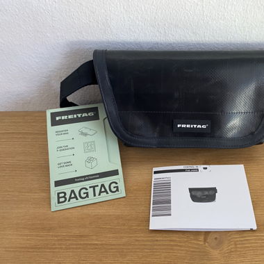Freitag F40 Jamie in black *NEW*
