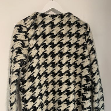 Gilet pied de poule 
