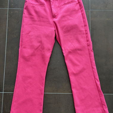 Pinke Stoffhose 