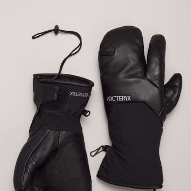 Gants Arc’teryx noir 