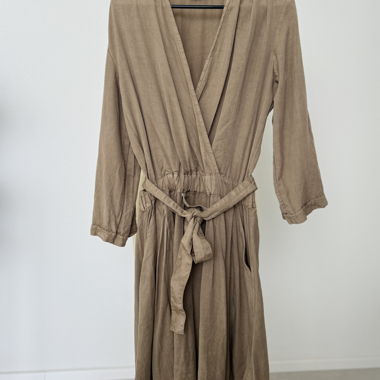 Midikleid aus Boutique S (M-L auch möglich) braun