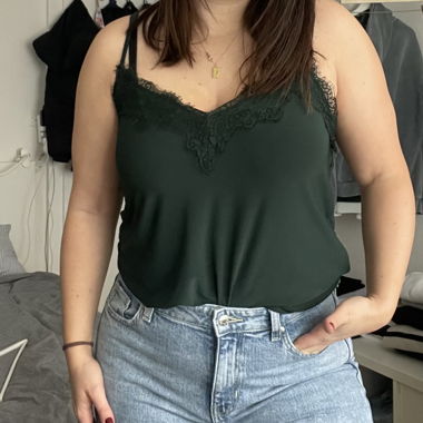Dark green Top