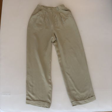 Pantalon en soie beige de Jones New York