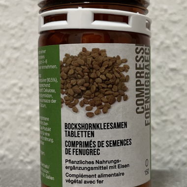Fenugreek Seed Tablets with Iron