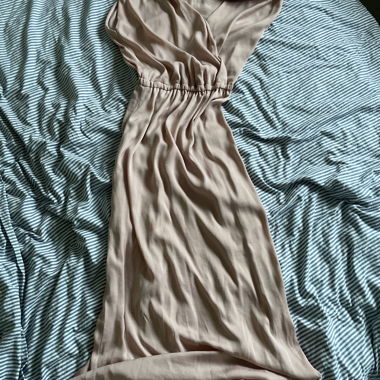 Langes Kleid Rosé