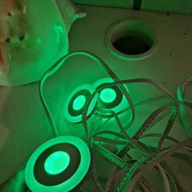 LED Licht in rund