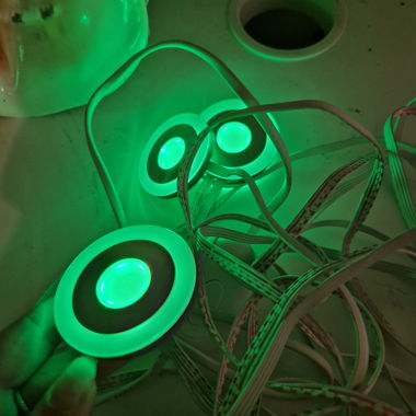LED Licht in rund