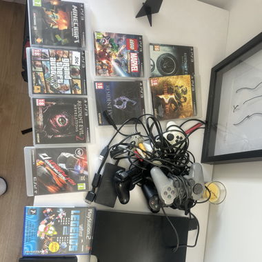 PS3 et Ps2 avec jeux 