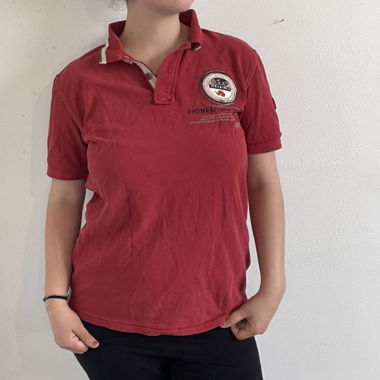 Vintage Red Polo Shirt