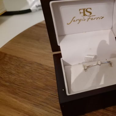 Anello in oro 750 con diamante 0,15 ct Sergio Ferris