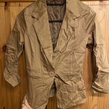 Beige blazer