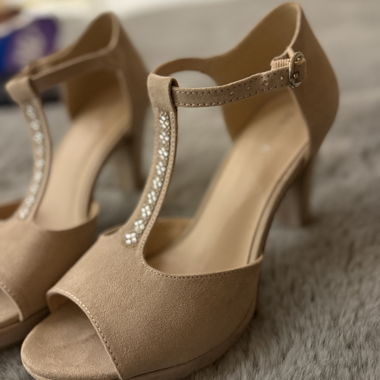 Bellissimi tacchi alti con glitter