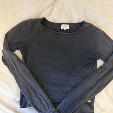 Maglione sottile grigio