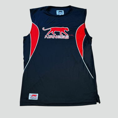 Vintage Airness black streetwear tank top