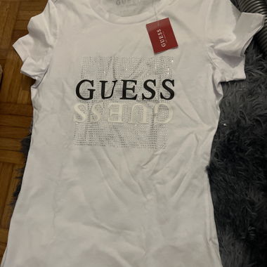 T-shirt GUESS blanc