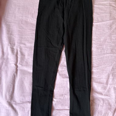 Schwarze Freizeithose