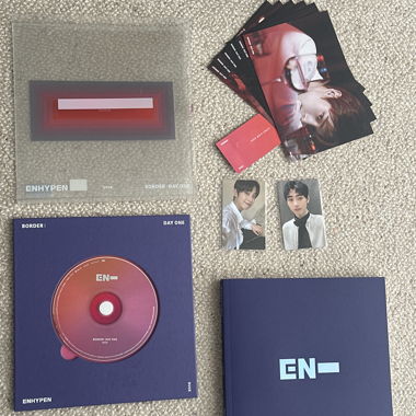 ENHYPEN dusk border: day 1 KPOP Album