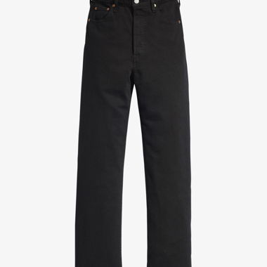 Levis Ribcage Straight Ankle nero