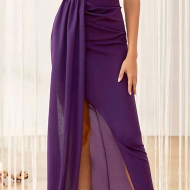 Lila / Violettes Kleid