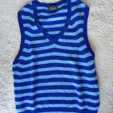 Gestreifter Strickpullunder