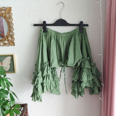Grunes Ruffle Off-Shoulder Top