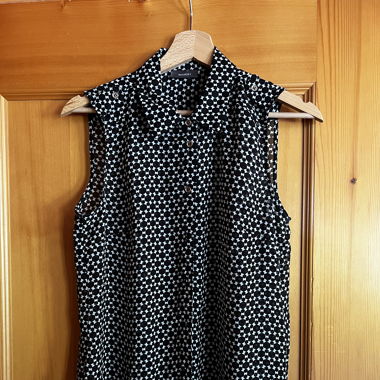 Bluse gemustert 