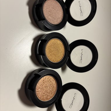 MAC Trio d'ombres à paupières tons or et bronze