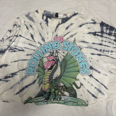 Haut Tie-Dye des Rolling Stones
