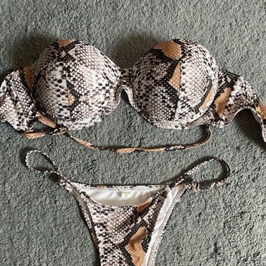 Snake bikini set 