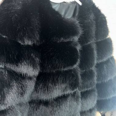 Faux Fur Jacke 