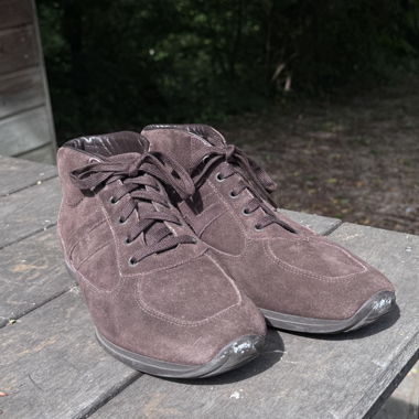 Hogan-Boots aus Wildleder