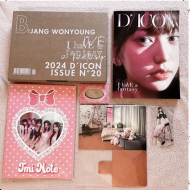 Set IVE D'ICON Jang Wonyoung k-pop